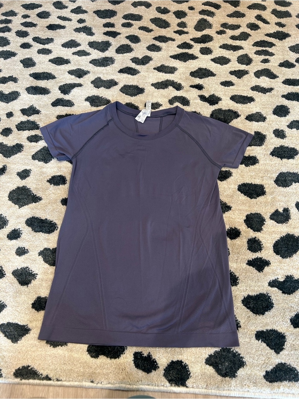Athleta Short-Sleeve Active Tee - Purple- Small